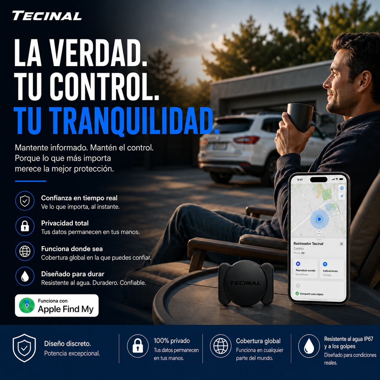 Rastreador GPS Tecinal™