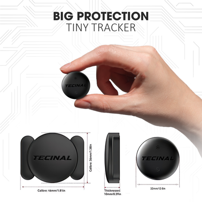 Tecinal™ Magnetic GPS Tracker