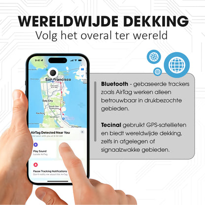 Tecinal™ Magnetische GPS-Tracker