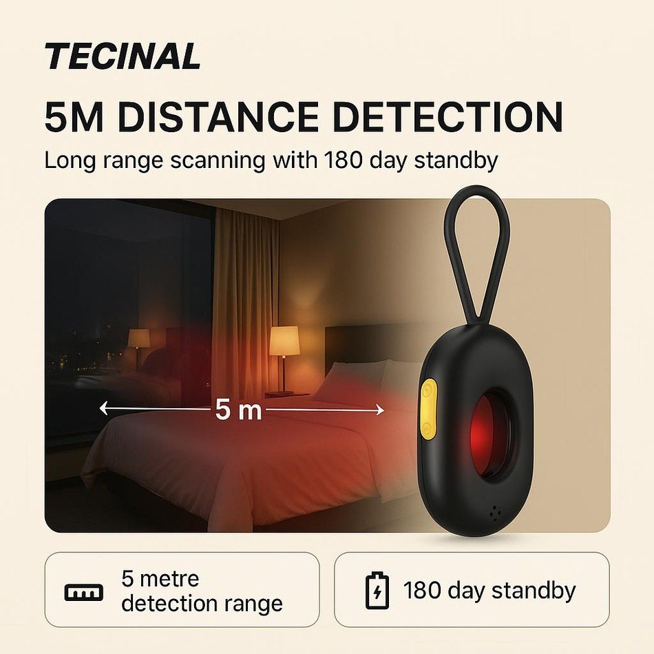 Tecinal™ Hidden Camera Detector
